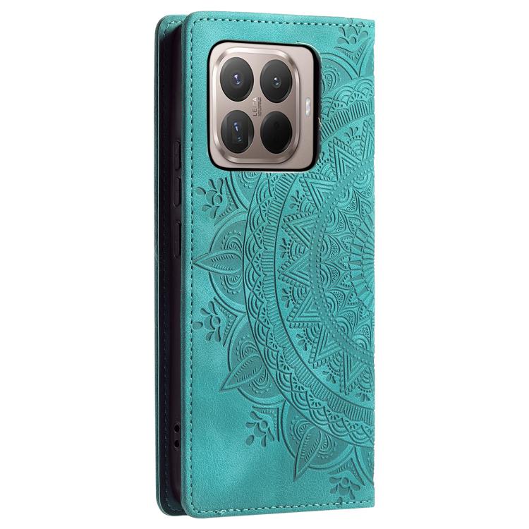 For Xiaomi 15T Pro Totem Embossed Magnetic Leather Phone Case