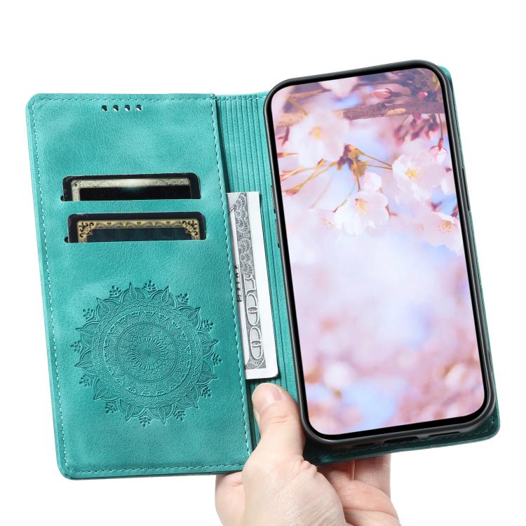 For Xiaomi 15T Pro Totem Embossed Magnetic Leather Phone Case