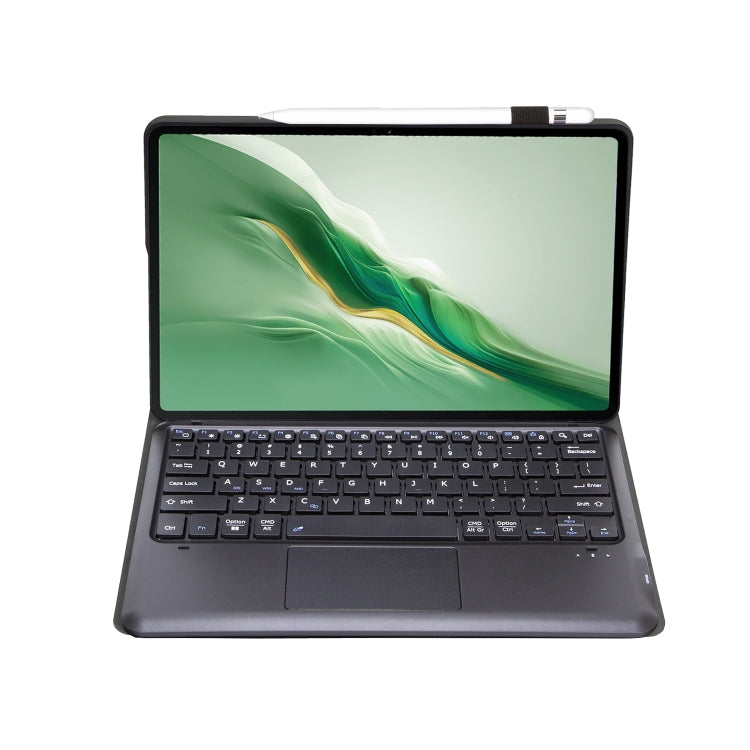 For Honor MagicPad 2 12.3 AH22-A Ultra-thin Detachable Bluetooth Keyboard Leather Tablet Case with Touchpad