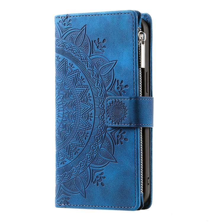 For Xiaomi 15T Multi-Card Totem Zipper Leather Phone Case