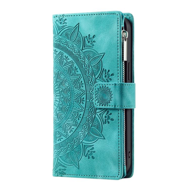 For Xiaomi 15T Pro Multi-Card Totem Zipper Leather Phone Case