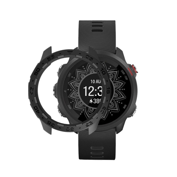 For Garmin Forerunner 245 / 245M Smart Watch TPU Protective Case, Color:Black