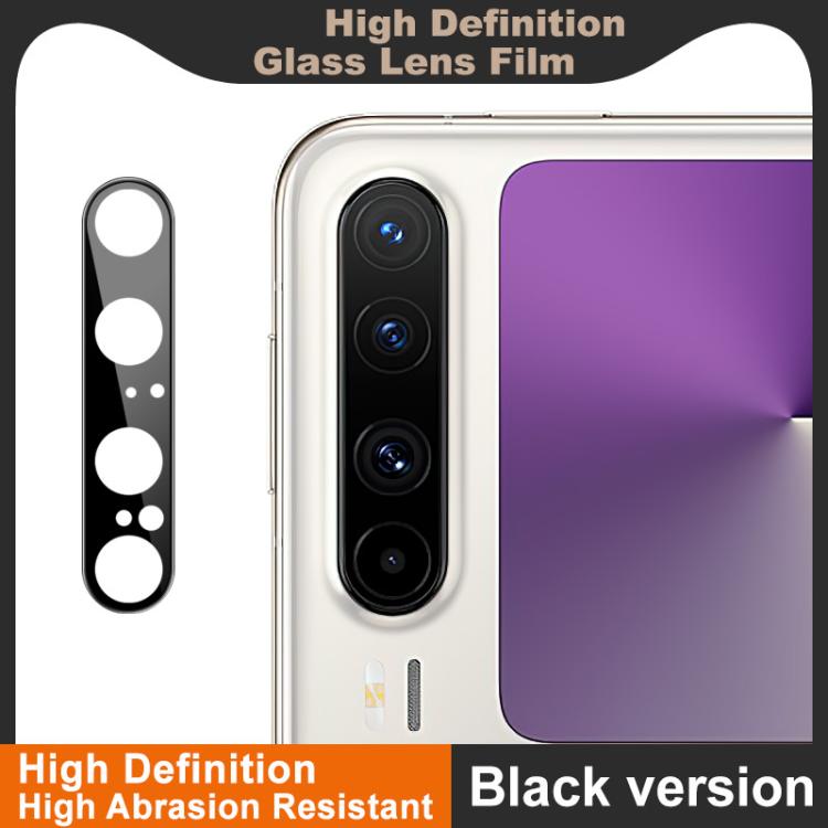 For Huawei Pura X imak Rear Camera Lens Glass Film Black Version
