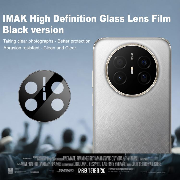 For Huawei Mate 70 Air 5G imak Rear Camera Lens Glass Film Black Version