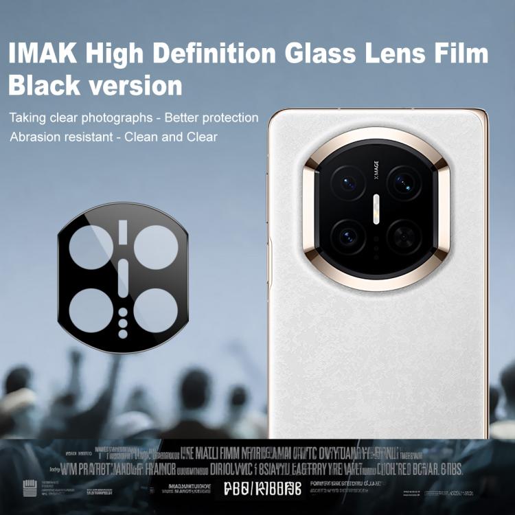 For Huawei Mate X7 imak Rear Camera Lens Glass Film Black Version