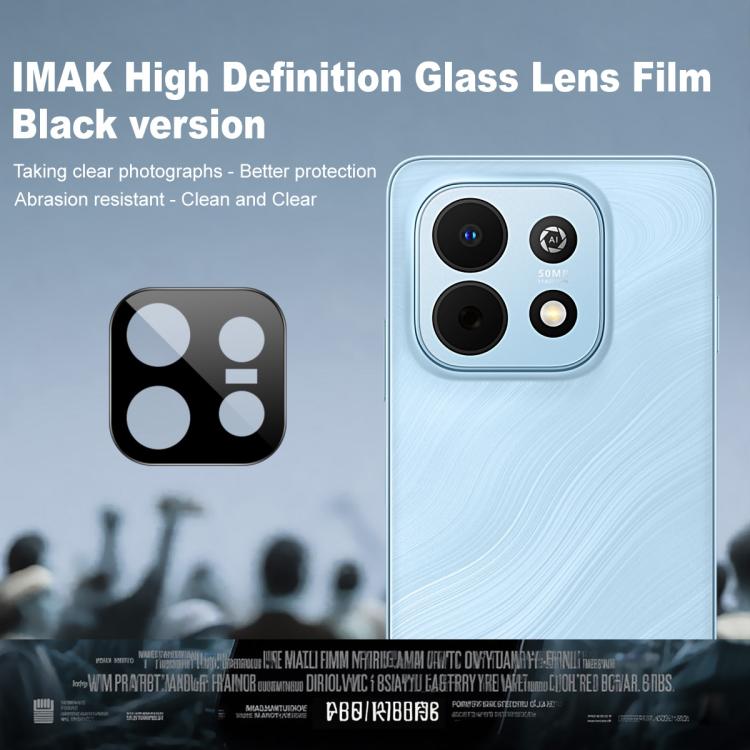 For Huawei Enjoy 90 Plus 5G imak Rear Camera Lens Glass Film Black Version