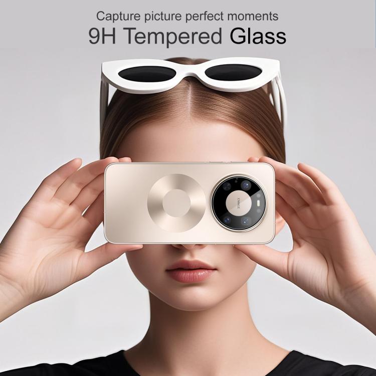 For Huawei Mate 80 Pro Max Wind 5G imak Rear Camera Lens Glass Film Black Version
