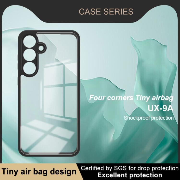 For Samsung Galaxy S25+ 5G imak UX-9A Series Four-corner Airbag Shockproof Phone Case
