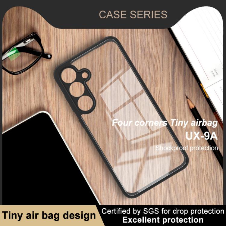 For Samsung Galaxy S25+ 5G imak UX-9A Series Four-corner Airbag Shockproof Phone Case