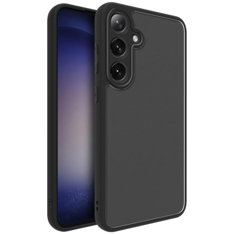 For Samsung Galaxy S24 FE 5G imak UX-9B Series Four Corners Tiny Airbag Shockproof Phone Case - Black