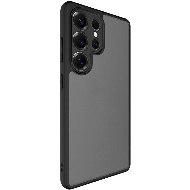 For Samsung Galaxy S25 Ultra 5G imak UX-9B Series Four Corners Tiny Airbag Shockproof Phone Case - Black