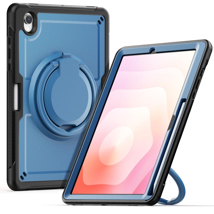 For Samsung Galaxy Tab S10 Lite Honeycomb Hybrid Tablet Case with Handle Holder & Strap