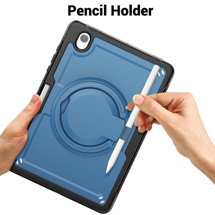 For Samsung Galaxy Tab S10 Lite Honeycomb Hybrid Tablet Case with Handle Holder & Strap