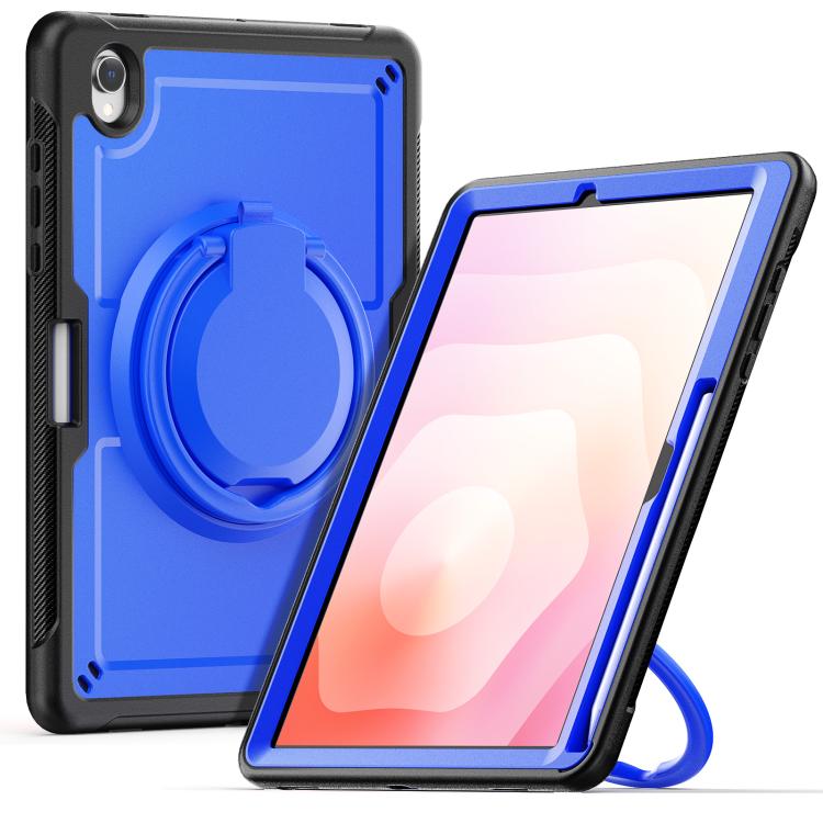 For Samsung Galaxy Tab S10 Lite Honeycomb Hybrid Tablet Case with Handle Holder & Strap