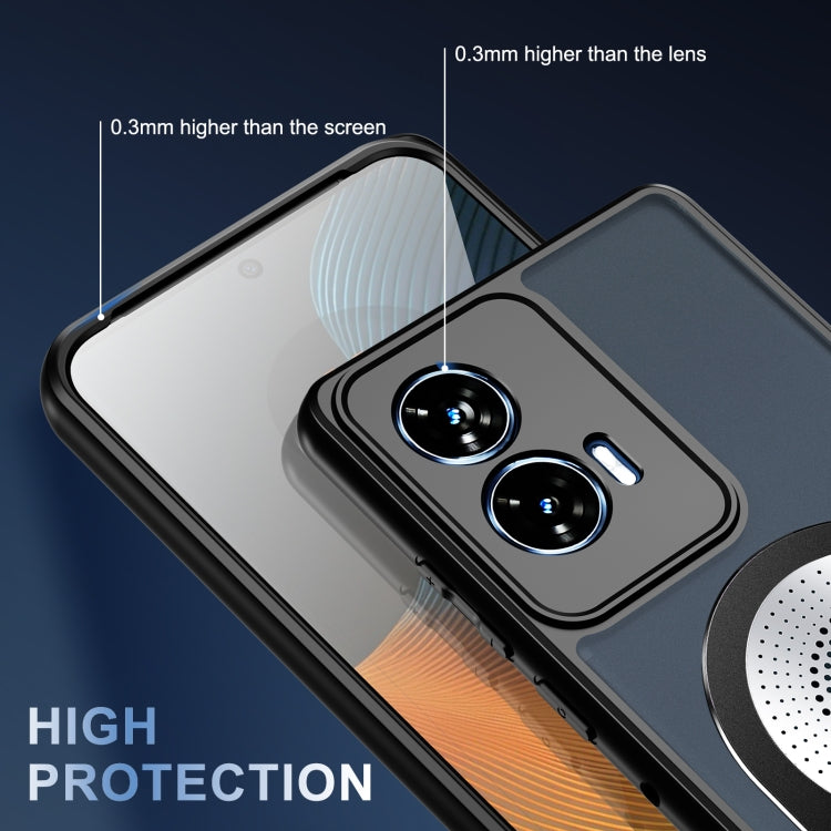 For Motorola Edge 50 Fusion Heat Dissipation Aromatherapy MagSafe Holder Phone Case