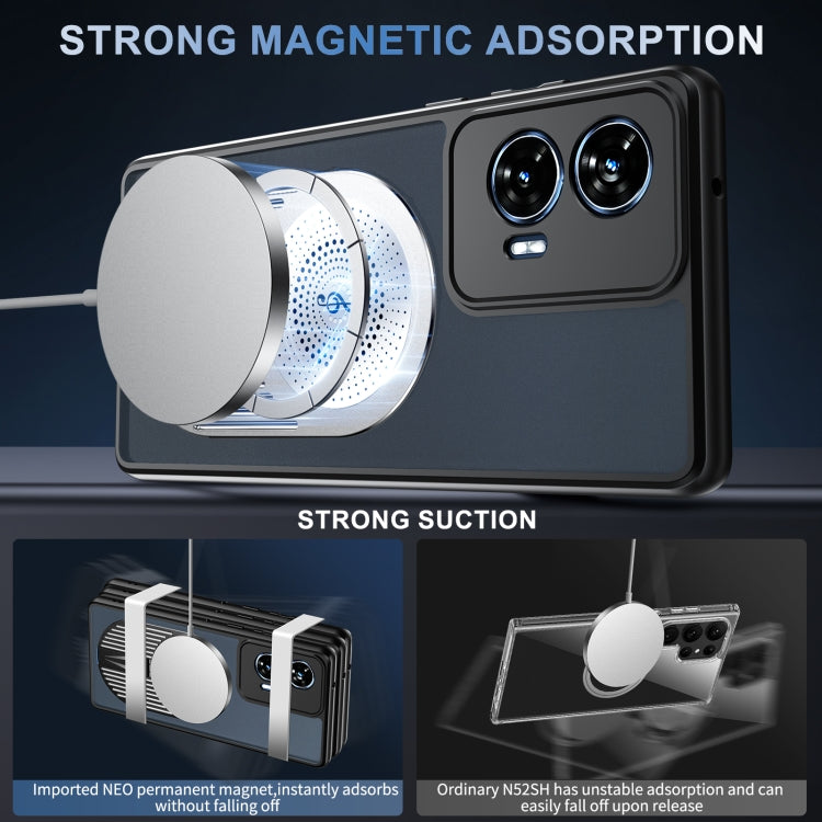 For Motorola Edge 50 Fusion Heat Dissipation Aromatherapy MagSafe Holder Phone Case