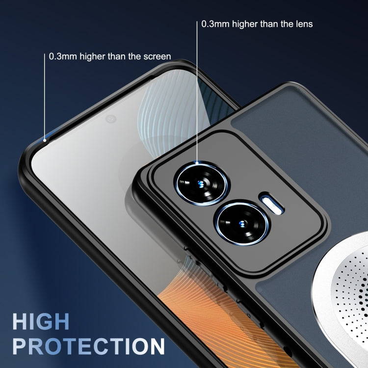 For Motorola Edge 50 Fusion Heat Dissipation Aromatherapy MagSafe Holder Phone Case