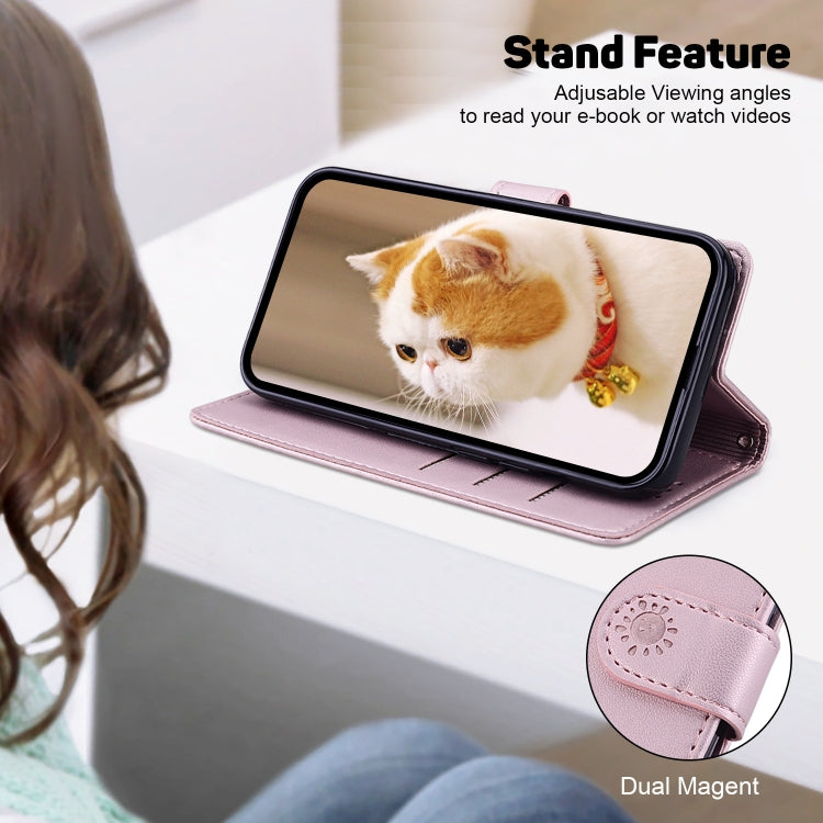 For Xiaomi Poco C65 4G Cute Cats RFID Leather Phone Case