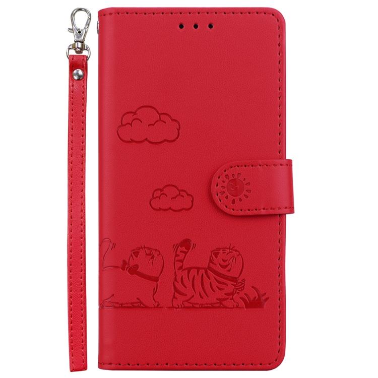 For Xiaomi 15T 5G Cute Cats RFID Leather Phone Case