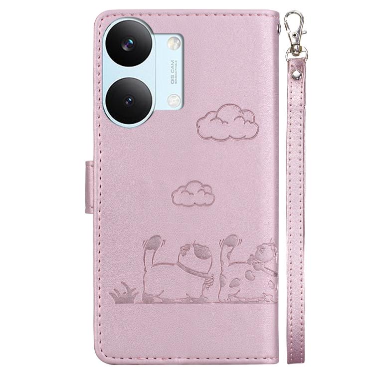 For Redmi Turbo 5 Max 5G / Poco X8 Pro Max 5G Cute Cats RFID Leather Phone Case