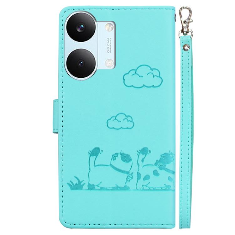 For Redmi Turbo 5 Max 5G / Poco X8 Pro Max 5G Cute Cats RFID Leather Phone Case