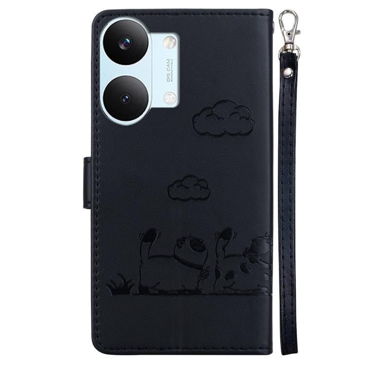 For Redmi Turbo 5 Max 5G / Poco X8 Pro Max 5G Cute Cats RFID Leather Phone Case