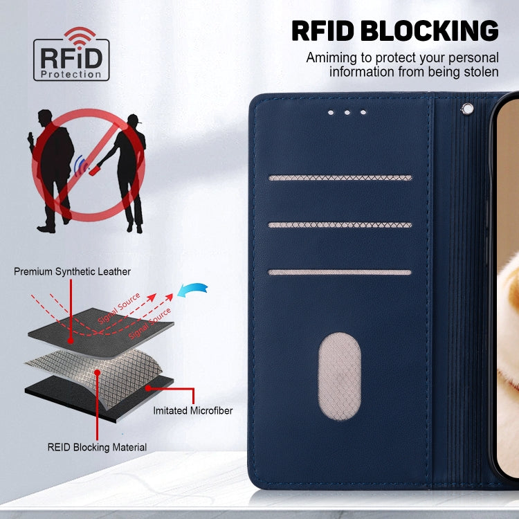For Realme 12 Pro+ Global Cute Cats RFID Leather Phone Case