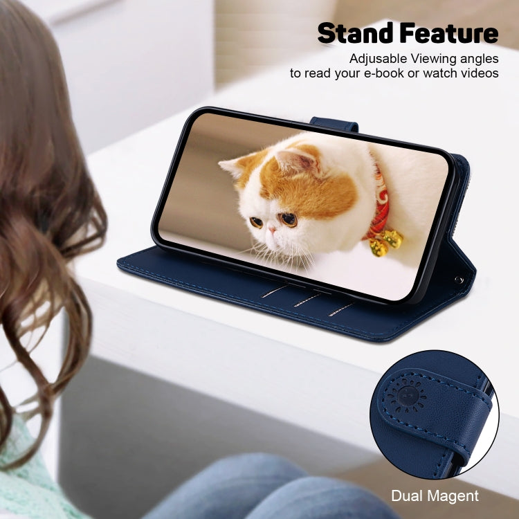 For Realme 12 Pro+ Global Cute Cats RFID Leather Phone Case