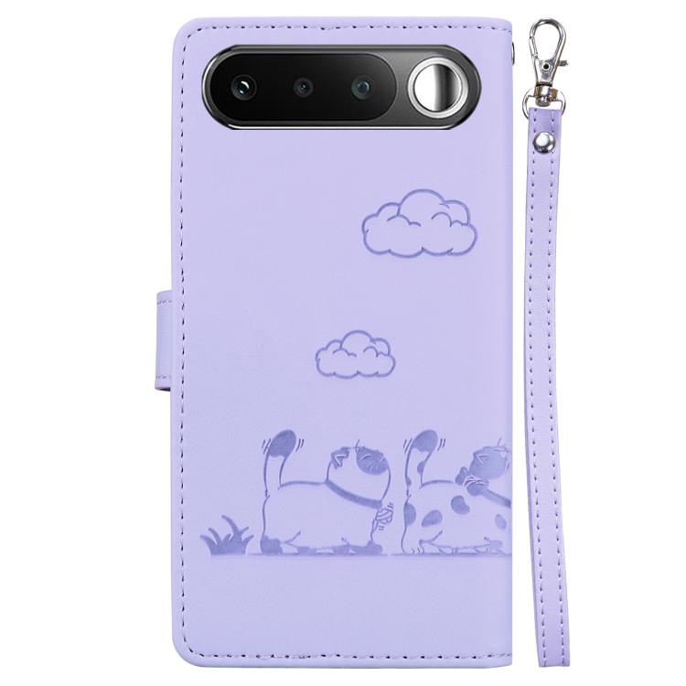 For Realme 16 5G Cute Cats RFID Leather Phone Case