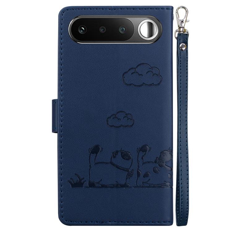 For Realme 16 5G Cute Cats RFID Leather Phone Case
