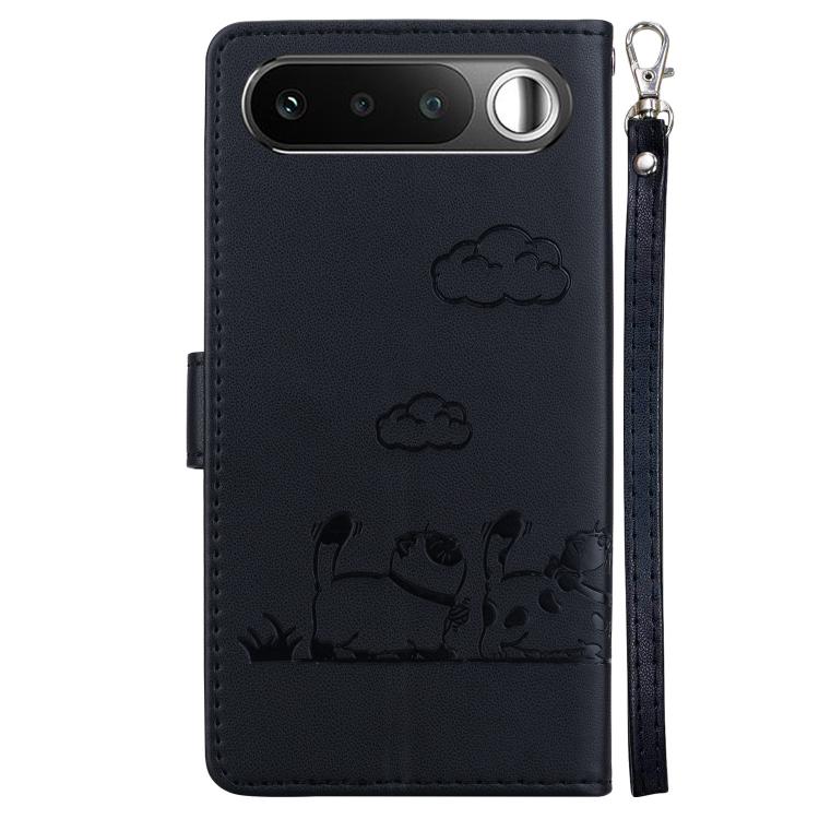 For Realme 16 5G Cute Cats RFID Leather Phone Case