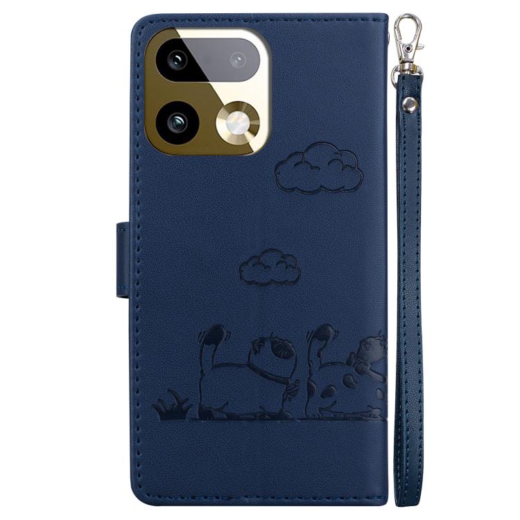 For Realme 16 Pro+ 5G Cute Cats RFID Leather Phone Case