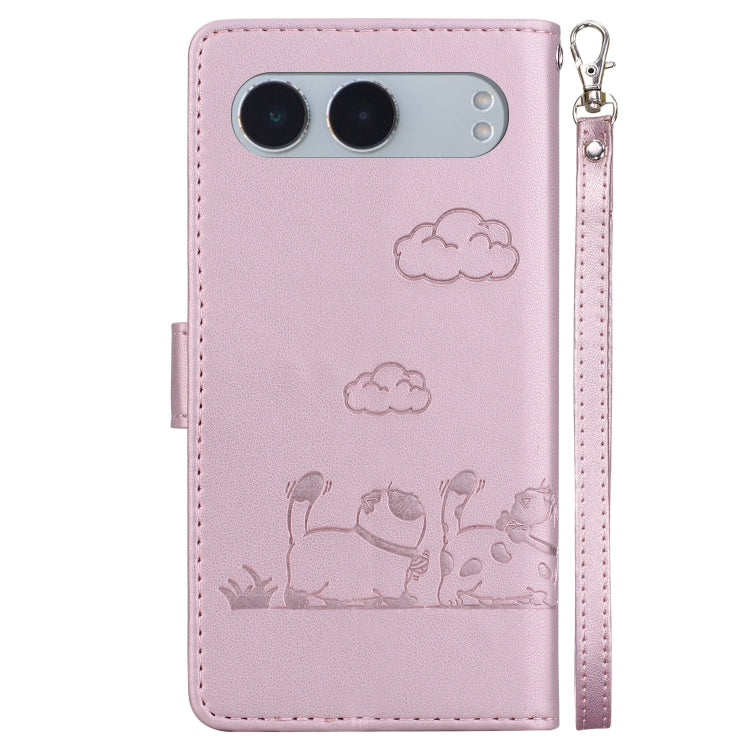 For OnePlus Nord 4 Cute Cats RFID Leather Phone Case