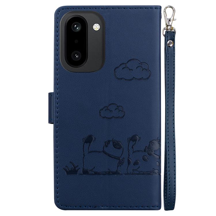 For OnePlus 15R / Ace 6 / Ace 6T Cute Cats RFID Leather Phone Case