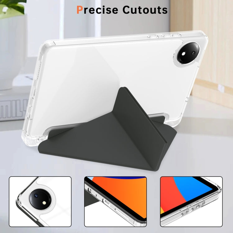 For Xiaomi Redmi Pad SE 8.7 Clear Acrylic Deformation Leather Tablet Case