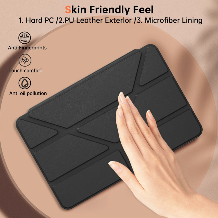 For Xiaomi Redmi Pad SE 8.7 Clear Acrylic Deformation Leather Tablet Case
