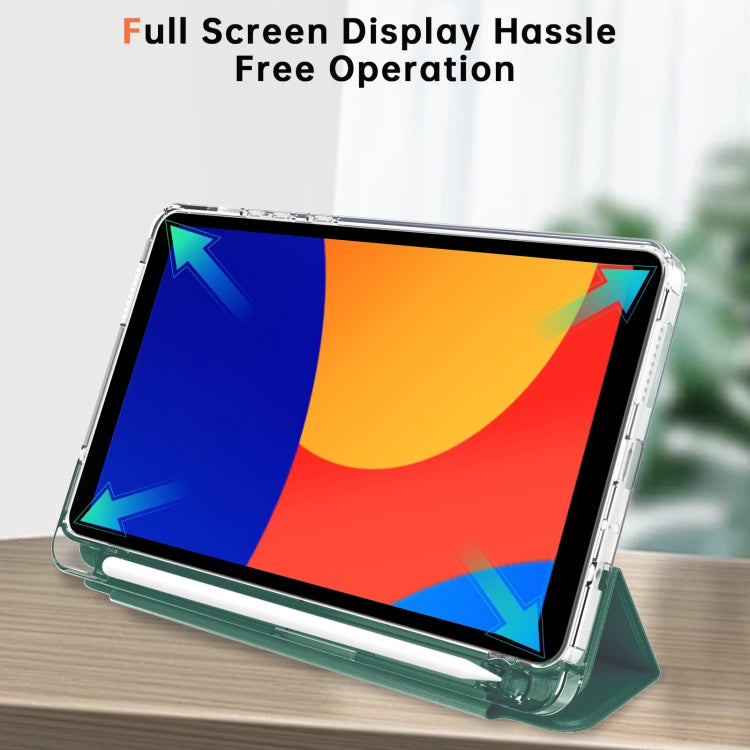 For Xiaomi Redmi Pad SE 8.7 Clear Acrylic Deformation Leather Tablet Case