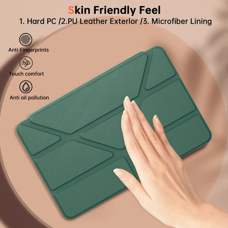 For Xiaomi Redmi Pad SE 8.7 Clear Acrylic Deformation Leather Tablet Case