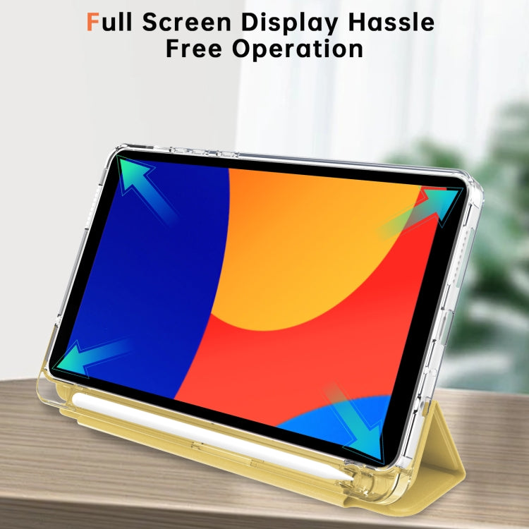 For Xiaomi Redmi Pad SE 8.7 Clear Acrylic Deformation Leather Tablet Case