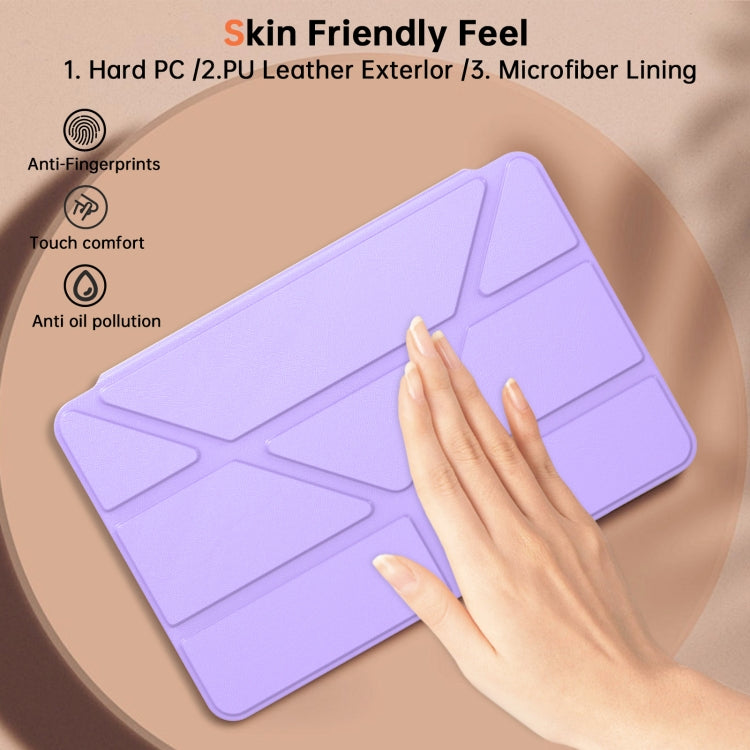 For Xiaomi Redmi Pad SE 8.7 Clear Acrylic Deformation Leather Tablet Case