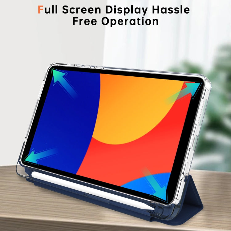 For Xiaomi Redmi Pad SE 8.7 Clear Acrylic Deformation Leather Tablet Case
