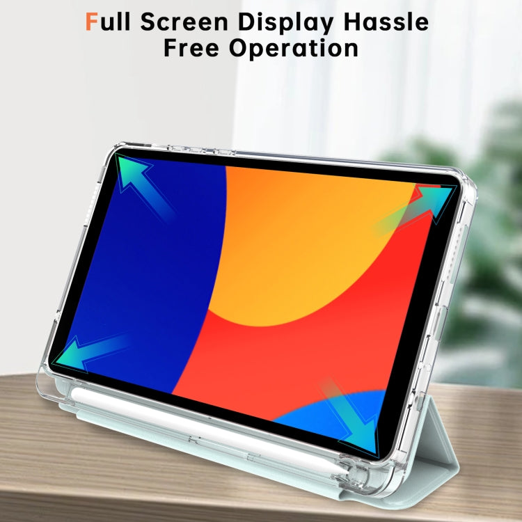 For Xiaomi Redmi Pad SE 8.7 Clear Acrylic Deformation Leather Tablet Case