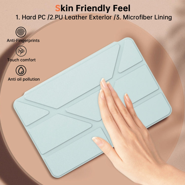 For Xiaomi Redmi Pad SE 8.7 Clear Acrylic Deformation Leather Tablet Case