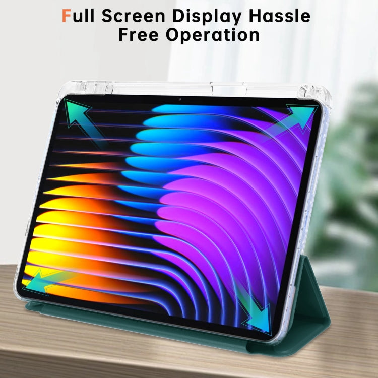 For Xiaomi Pad 7 / 7 Pro Clear Acrylic Deformation Leather Tablet Case