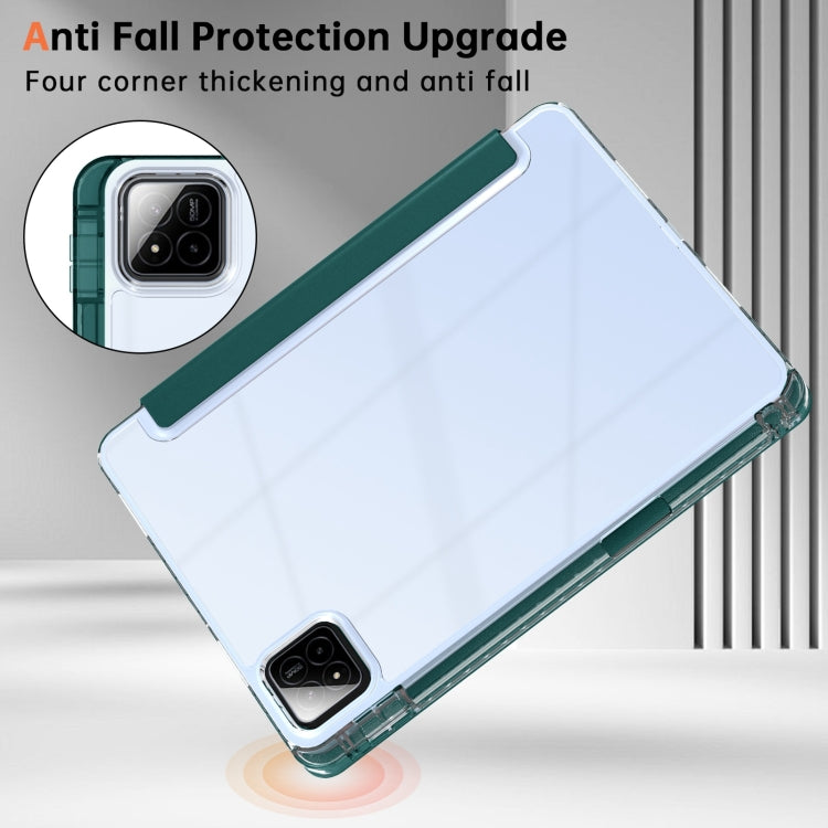 For Xiaomi Pad 7 / 7 Pro Clear Acrylic Deformation Leather Tablet Case