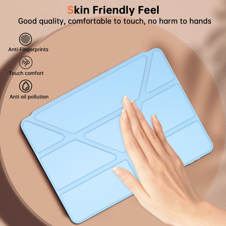 For Xiaomi Pad 7 / 7 Pro Clear Acrylic Deformation Leather Tablet Case