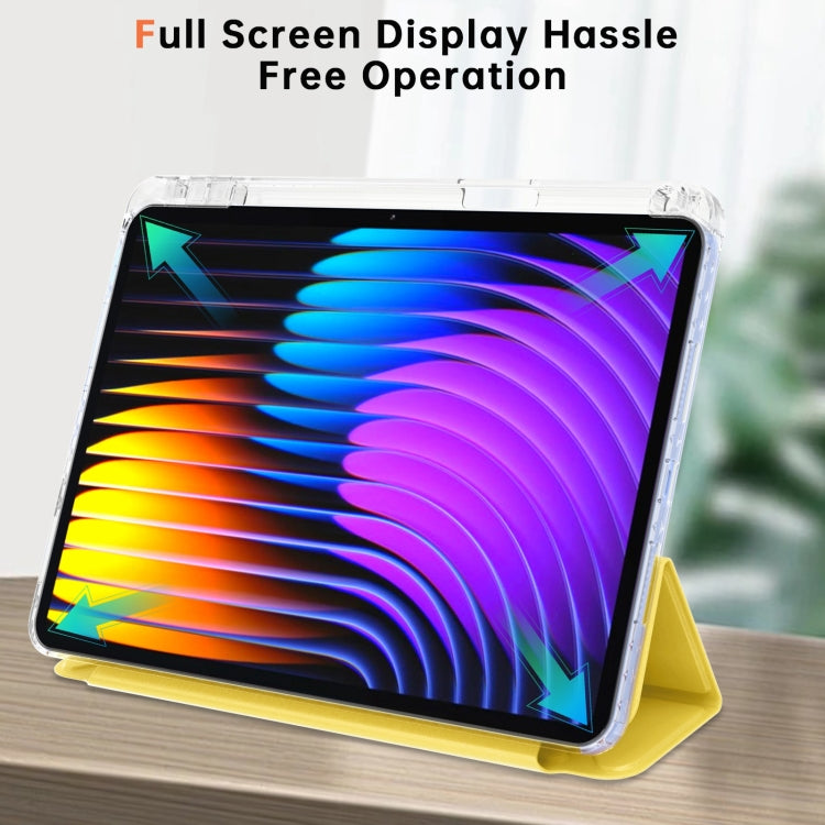 For Xiaomi Pad 7 / 7 Pro Clear Acrylic Deformation Leather Tablet Case