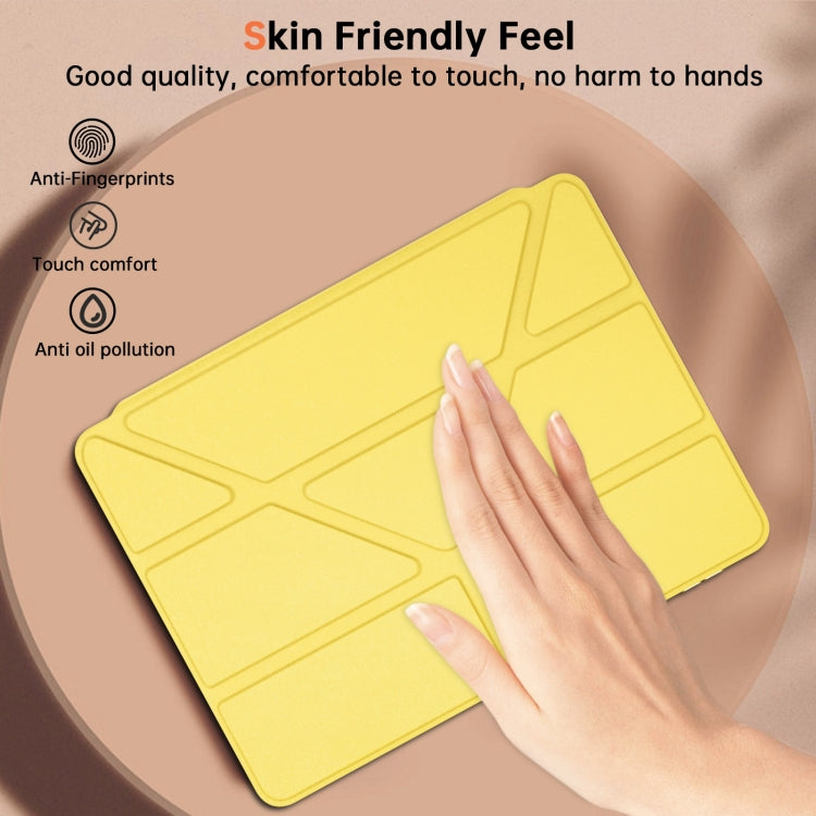 For Xiaomi Pad 7 / 7 Pro Clear Acrylic Deformation Leather Tablet Case