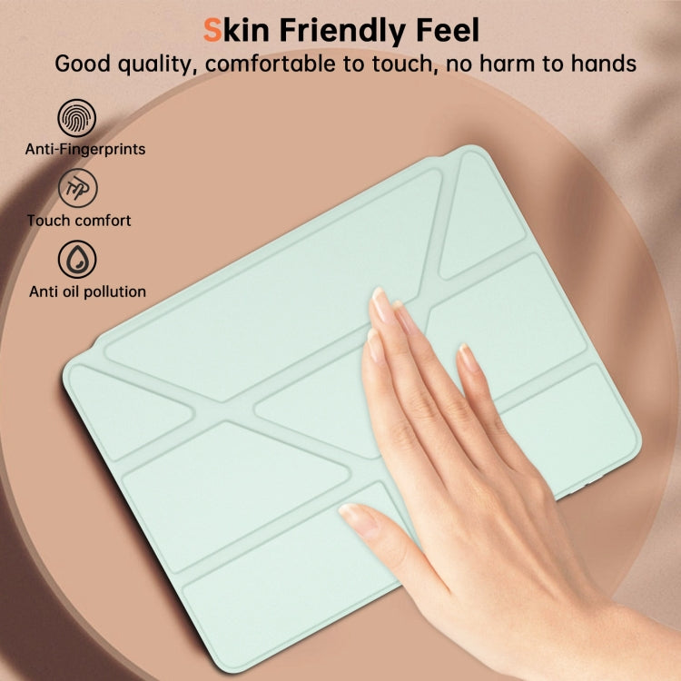 For Xiaomi Pad 7 / 7 Pro Clear Acrylic Deformation Leather Tablet Case