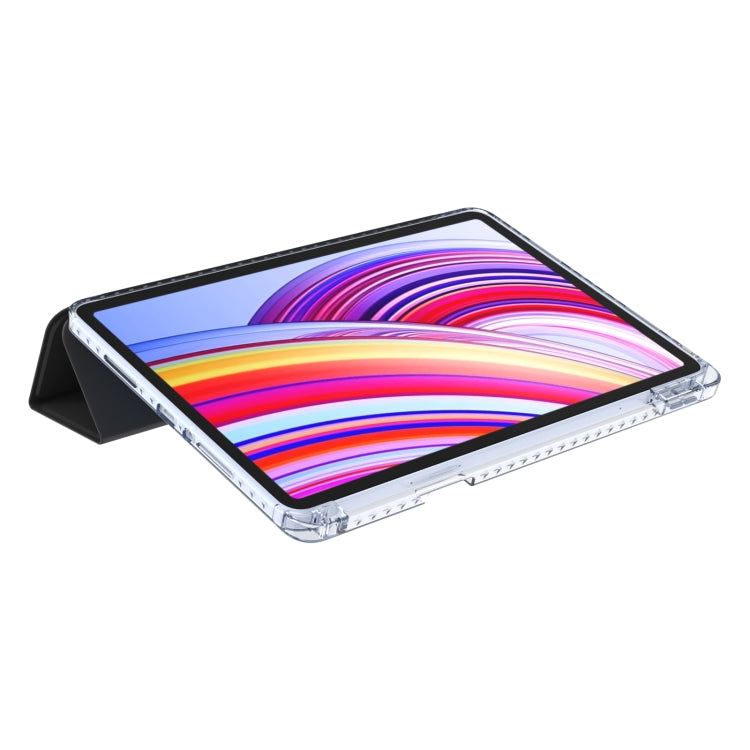 For Xiaomi Redmi Pad Pro 12.1 Clear Acrylic Deformation Leather Tablet Case